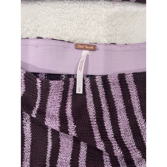 Free People Beach Bash Sweater Set Chocolate Plum Combo Size S Small $198 NWOT - Picture 11 of 12
